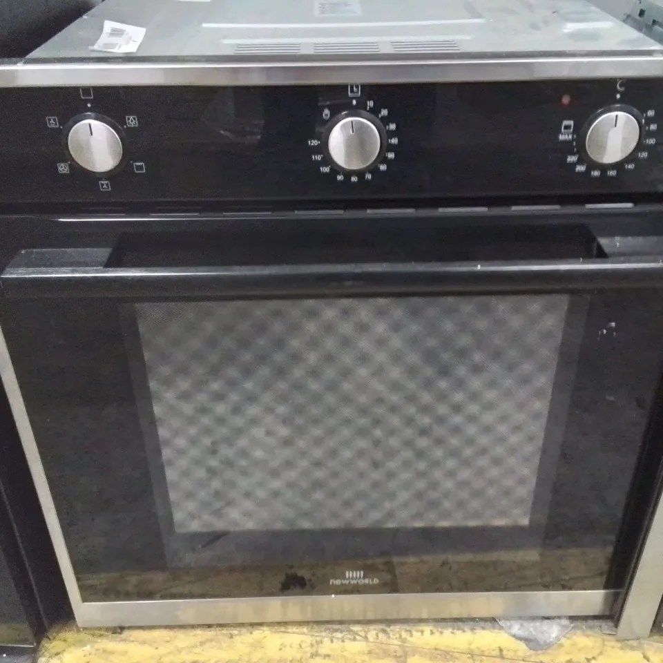 NEW WORLD NWCFBOBX BUILT IN SINGLE ELECTRIC OVEN – BLACK