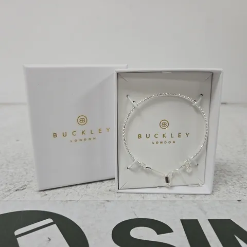 BUCKLEY LONDON BRACELET β SILVER TONE, BOXED