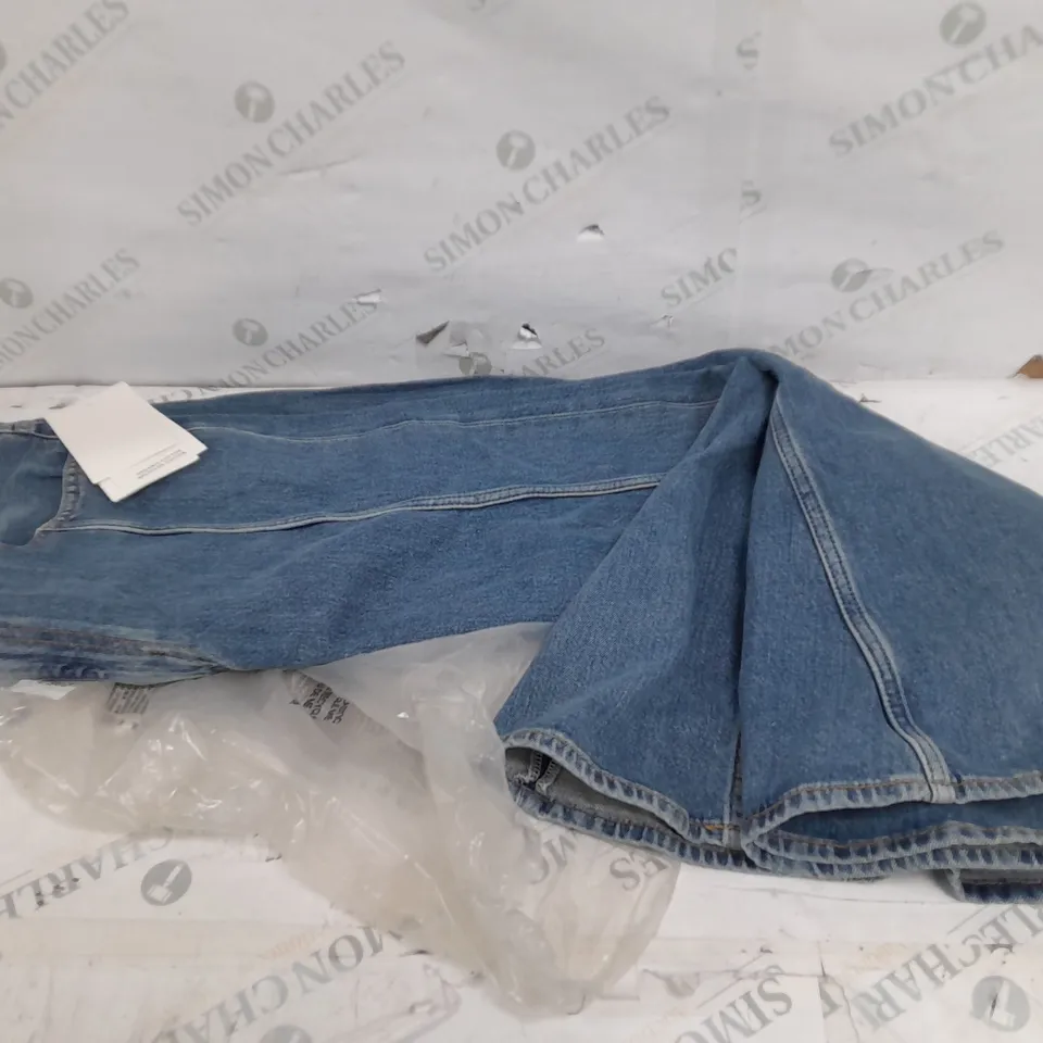 COS 42" WIDE LEG BLUE JEANS 