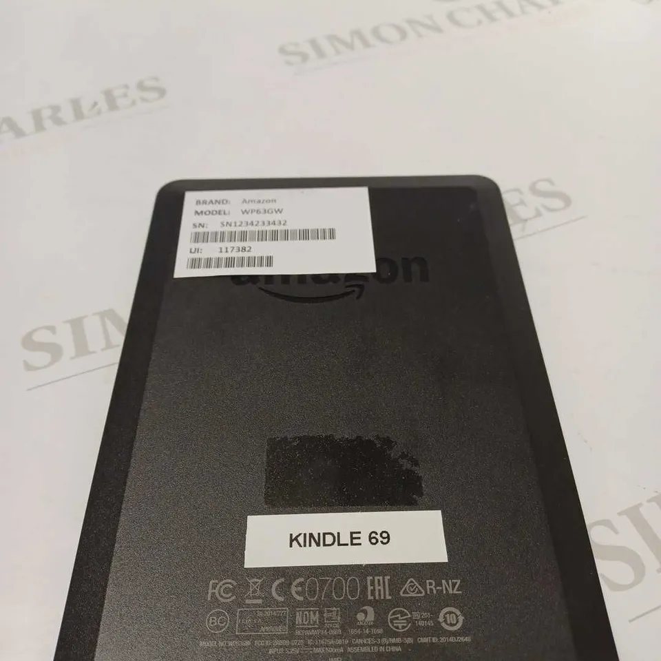 AMAZON KINDLE WP63GW