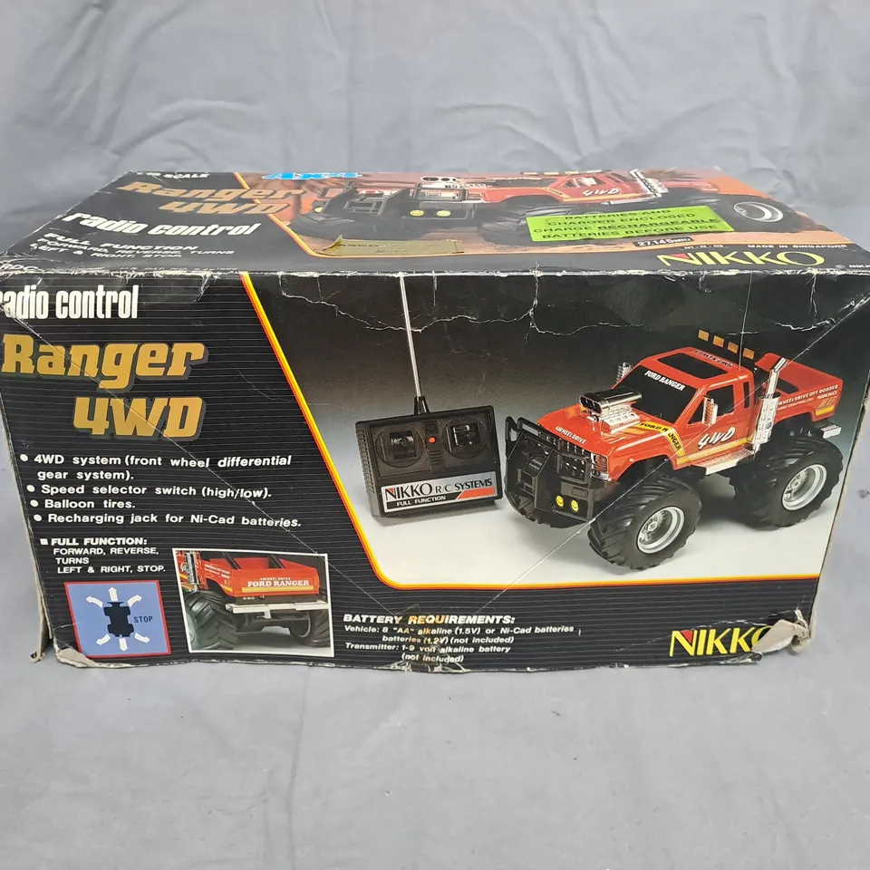 Nikko Ranger 4WD Radio Control Truck – Boxed