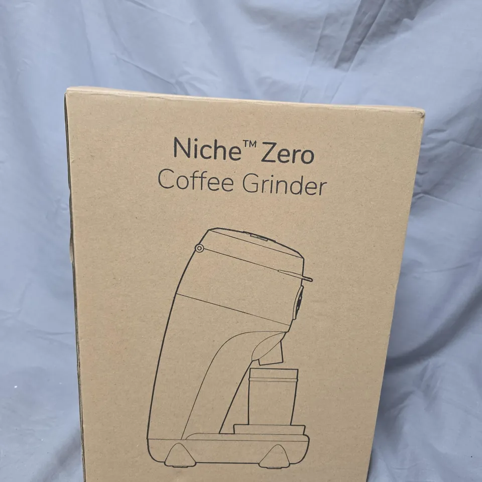 NICHE ZERO COFFEE GRINDER – BOXED