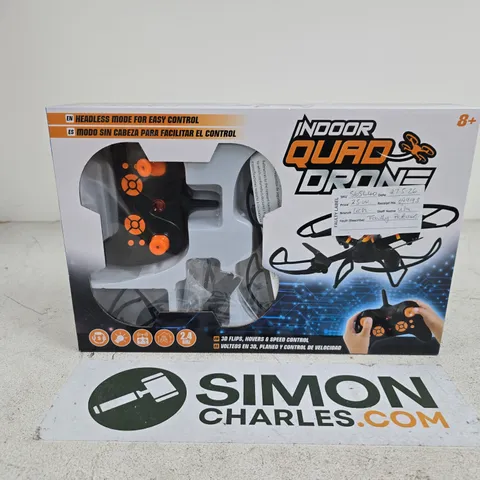 INDOOR QUAD DRONE – BOXED REMOTE CONTROL TOY (8+)