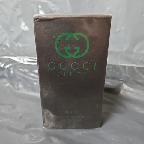BOXED AND SEALED GUCCI GUILTY BLACK EAU DE TOILETTE SPRAY 50ML