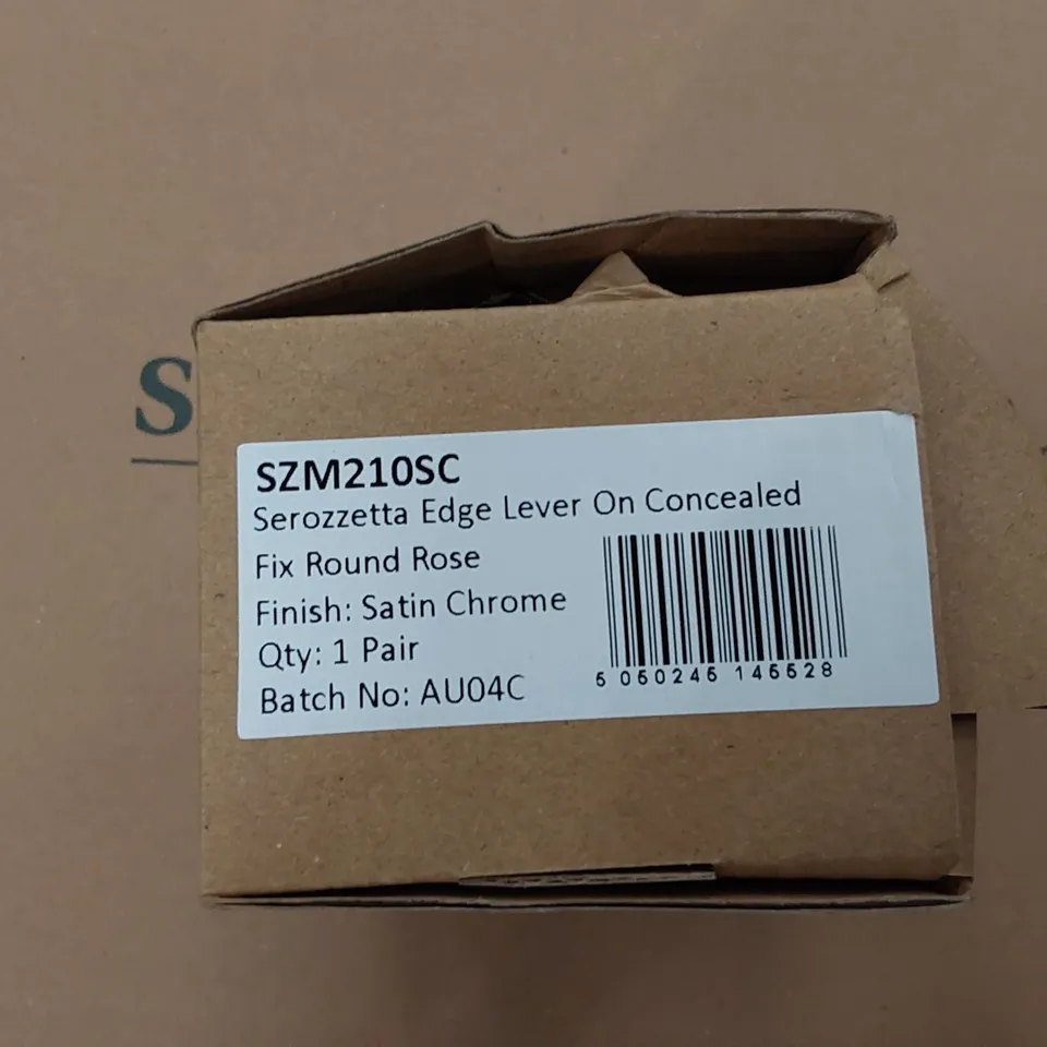 BOXED SEROZZETTA LATCH DOOR HANDLE PAIR (1 BOX)