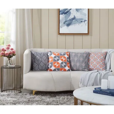 BAGGED NIELL SQUARE SCATTER CUSHION COVER