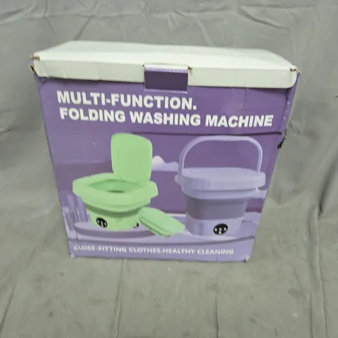 MULTI-FUNCTION FOLDING WASHING MACHINE – PORTABLE LAUNDRY APPLIANCE