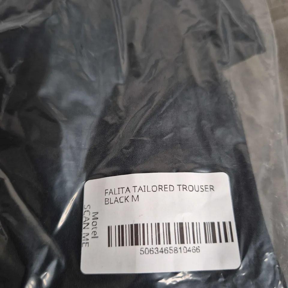 MOTEL FALITA TAILORED TROUSER – BLACK – SIZE M