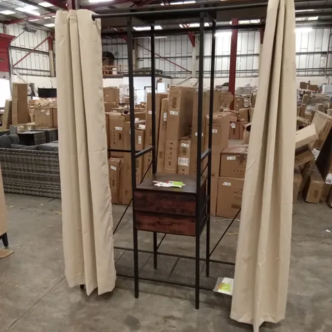 ANESU 150cm FREESTANDING CLOTHES RACK