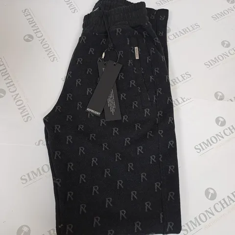 REPRESENT INTARSIA INITIAL SWEATPANTS SIZE XS