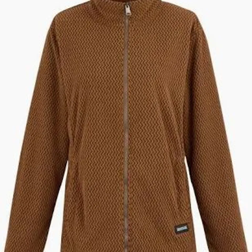 BRAND NEW REGATTA HEIDY FULL ZIP JACKET IN GLAZED GINGER - UK 14
