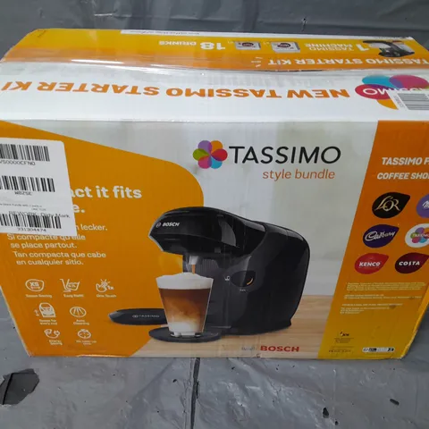 BOXED BOSCH TASSIMO STYLE COFFEE MACHINE