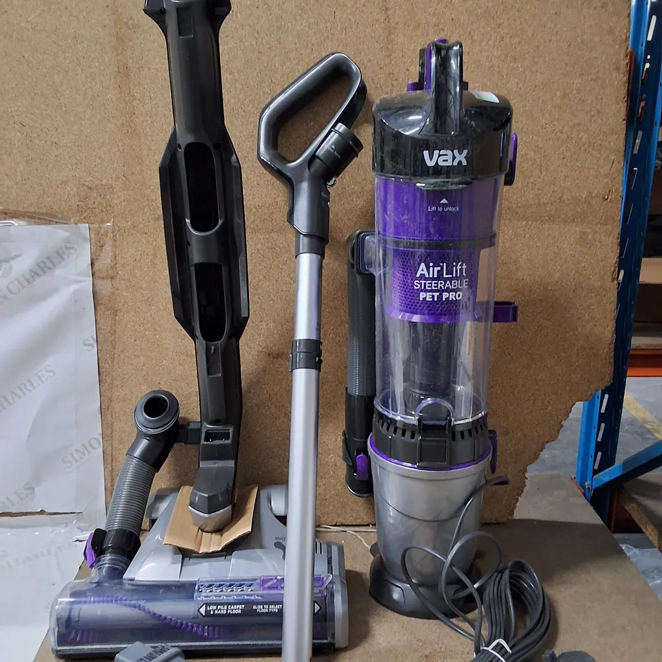 VAX AIRLIFT STEERABLE PET PRO CORDED VACUUM