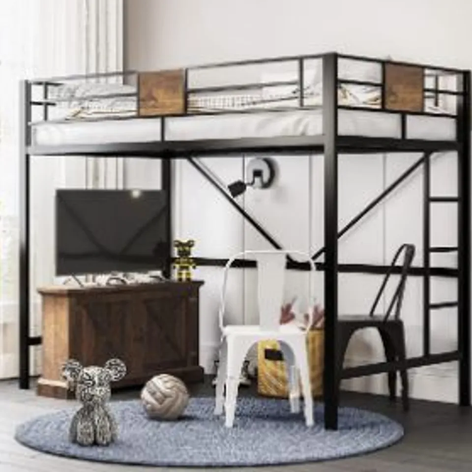 METAL LOFT BEDFRAME HU10495