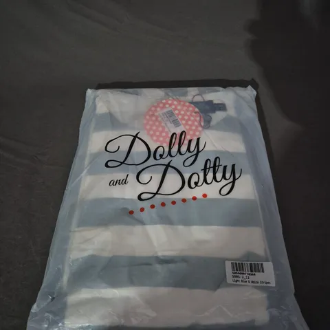 SEALED DOLLY AND DOTTY STRIPE DRESS SIZE 12