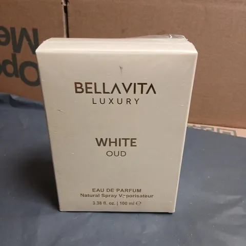 BOXED AND SEALED BELLAVITA LUXURY WHITE OUD EAU DE PARFUM 100ML