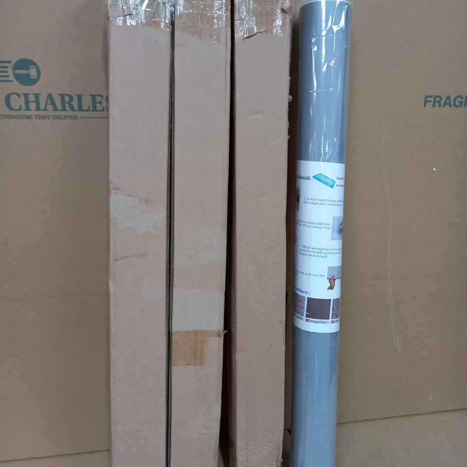 LOT OF 4 GREY VINYL PAPER 