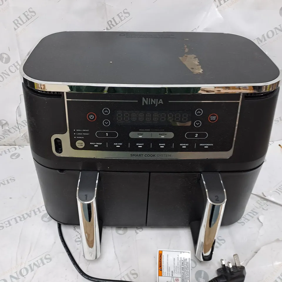 NINJA FOODI MAX DUAL ZONE 9.5L AIR FRYER AF451UK