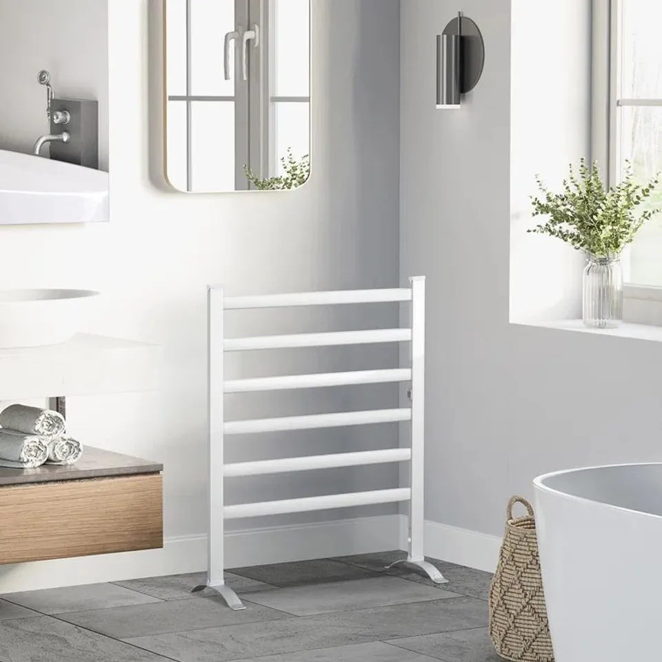 BOXED BLOUNT STRAIGHT ELECTRIC TOWEL RAIL