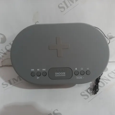 I-BOX DAWN BEDSIDE ALARM CLOCK WITH WIRELESS CHARGING
