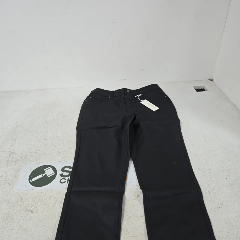 DANNII MINOGUE PETITE WOMEN'S TROUSERS – BLACK, UK 16P