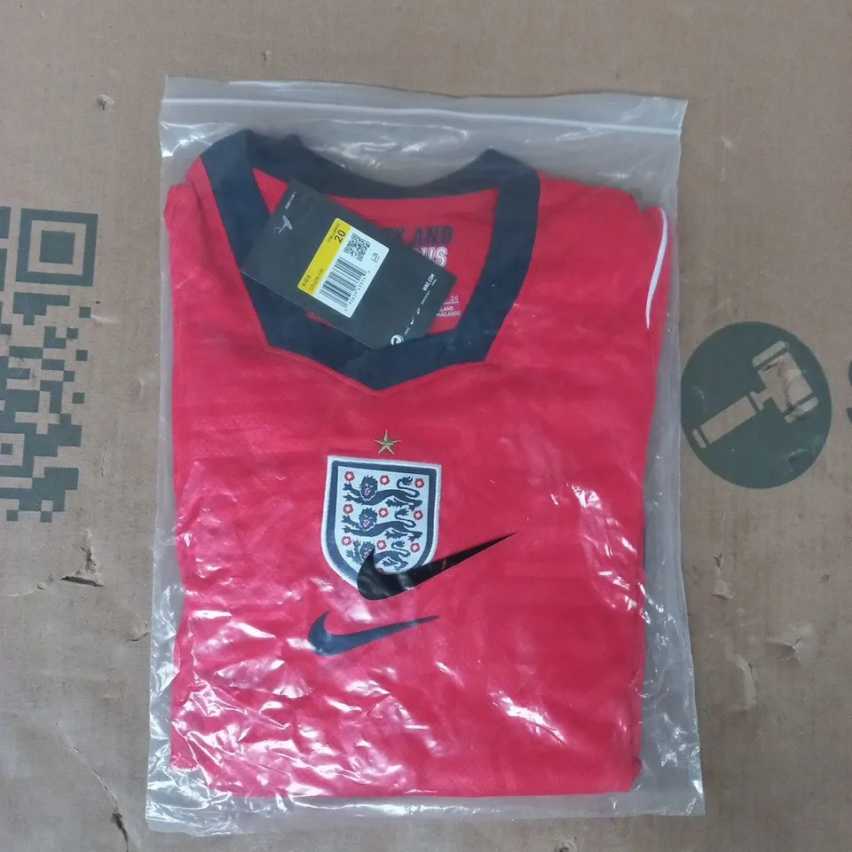 BAGGED NIKE KID'S ENGLAND AWAY JERSEY SIZE 20