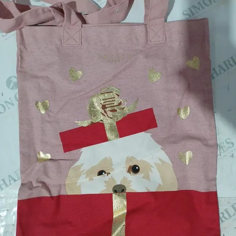 RADLEY LONDON CHRISTMAS FRIENDS CANVAS TOTE BAG