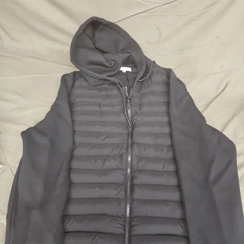 ARNE NAVY PADDED HOODED JACKET – XL