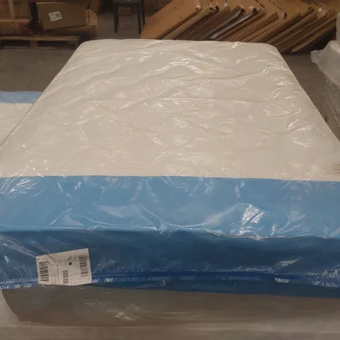 BAGGED DESIGNER DOUBLE 135CM AIRSPRUNG MEMORY FOAM COMFORT MATTRESS