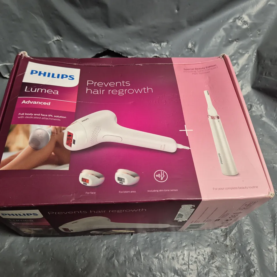 BOXED PHILIPS LUMEA ADVANCED IPL