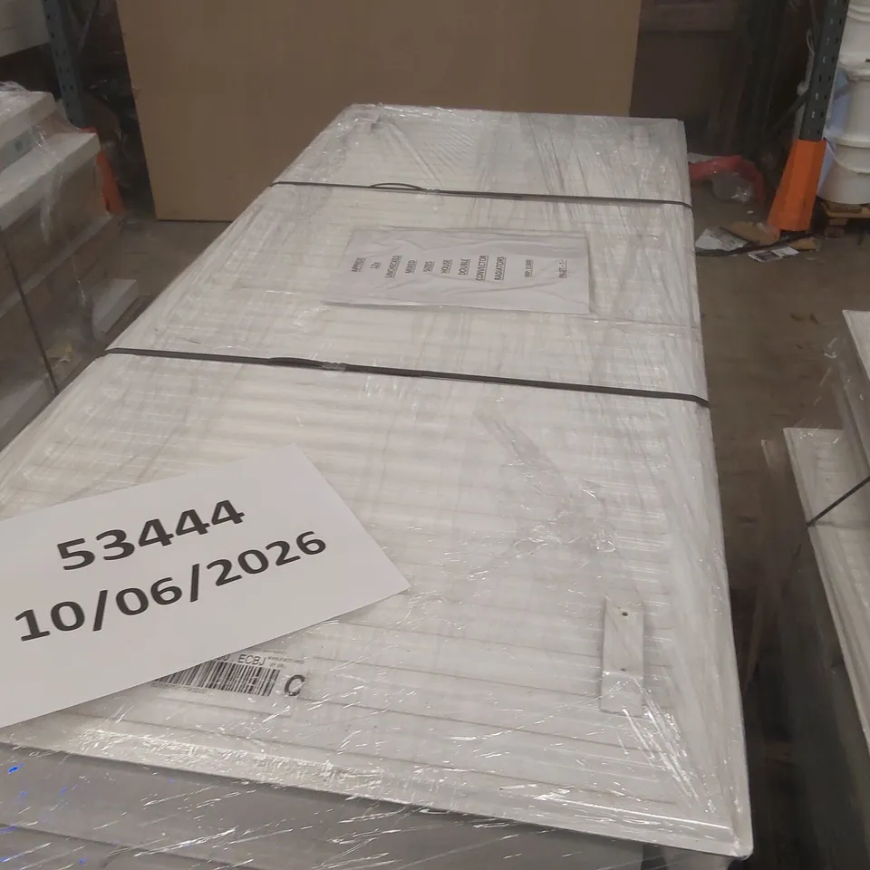 PALLET CONTAINING APPROXIMATELY 12x DOUBLE CONVECTOR RADIATORS