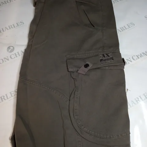 ARMANI EXCHANGE DENIM CARGO SHORTS SIZE 36
