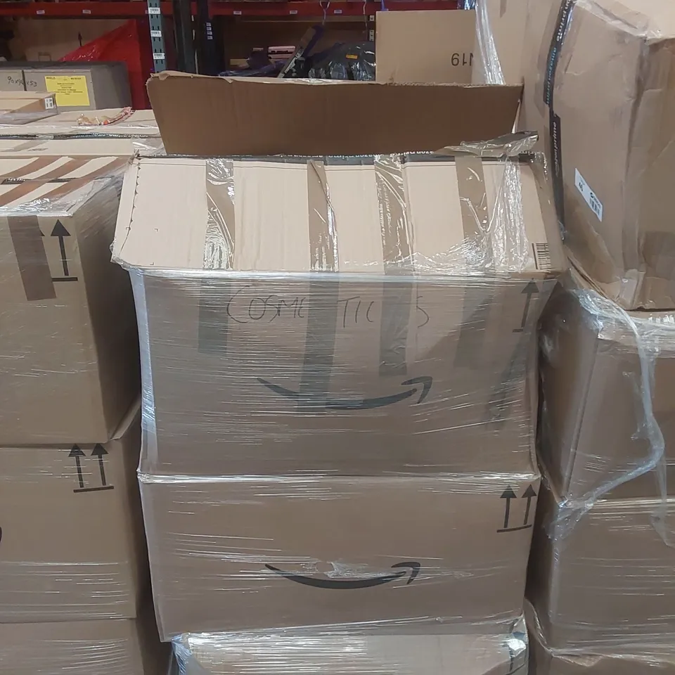 PALLET CONTAINING A VERY LARGE QUANTITY OF ASSORTED COSMETICS ITEMS