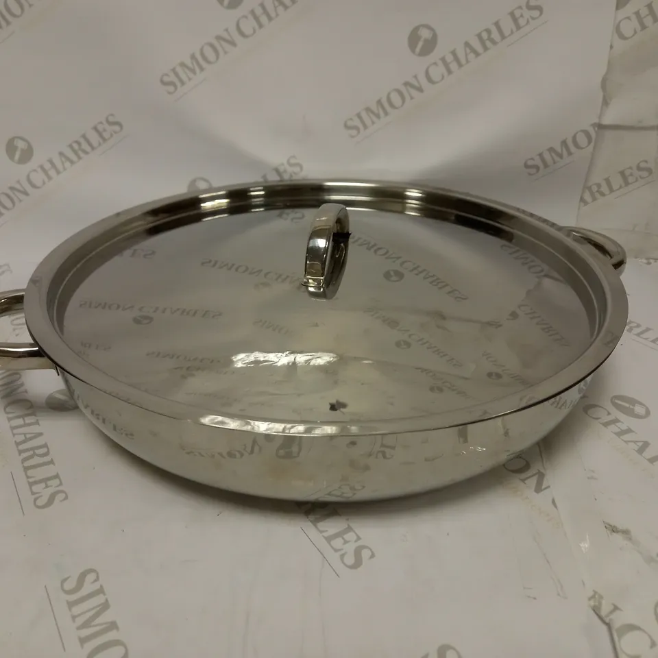 JUDGE SPECIALITY COOKWARE JA72 EXTRA LARGE STAINLESS STEEL PAELLA PAN