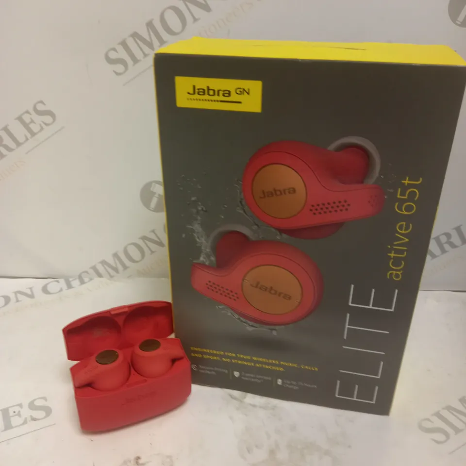 BOXED JABRA ACTIVE 65T WIRELESS EARPHONES 