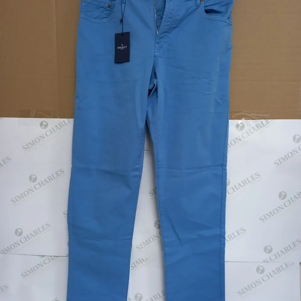HACKETT TRINITY PANTS IN BLUE - 32R