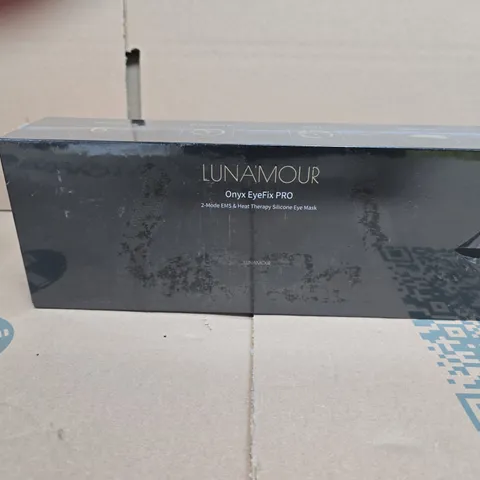 LUNAMOUR ONYX EYEFIX PRO SILICONE EYE MASK – EMS & HEAT THERAPY