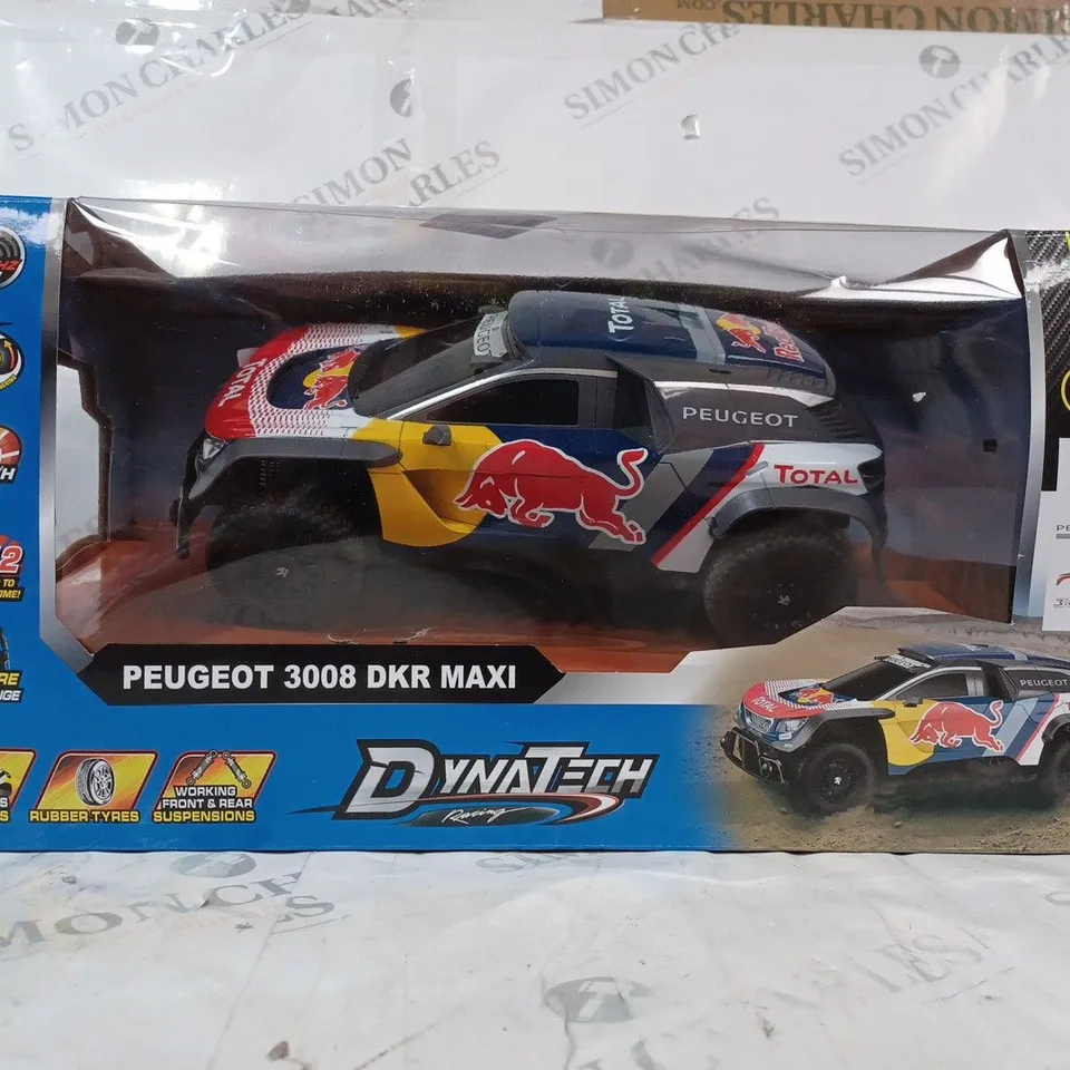 BOXED DYNA TECH 1:16 SCALE PEUGEOT 3008 DKR MAXI R/C CAR