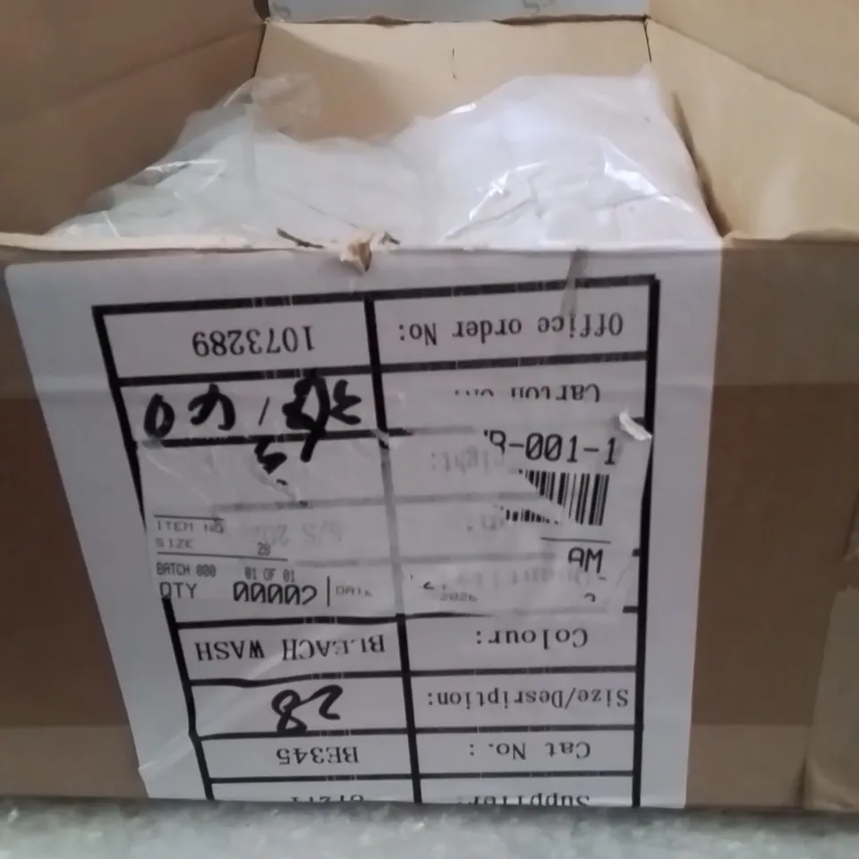 BOXED BRAND NEW APPROXIMATELY 2 SIMPLY BE DENIM PLAYSUIT SIZE 28