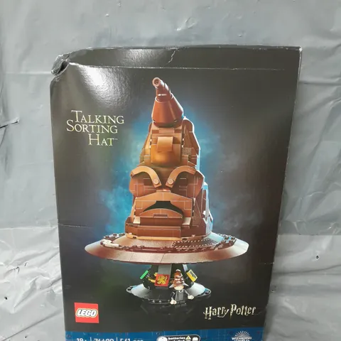 BOXED LEGO HARRY POTTER TALKING SORTING HAT - 76429