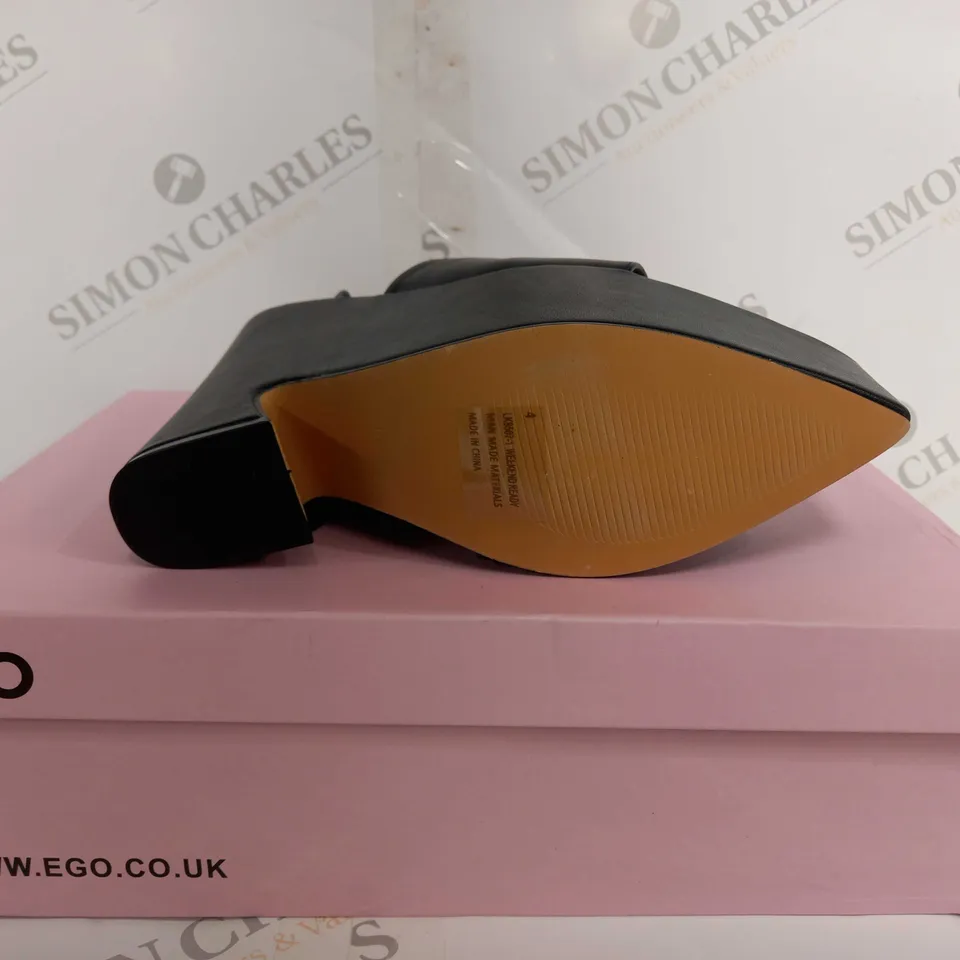 BOXED EGO WEEKEND READY HIGH PLATFROM HEEL - UK 4 
