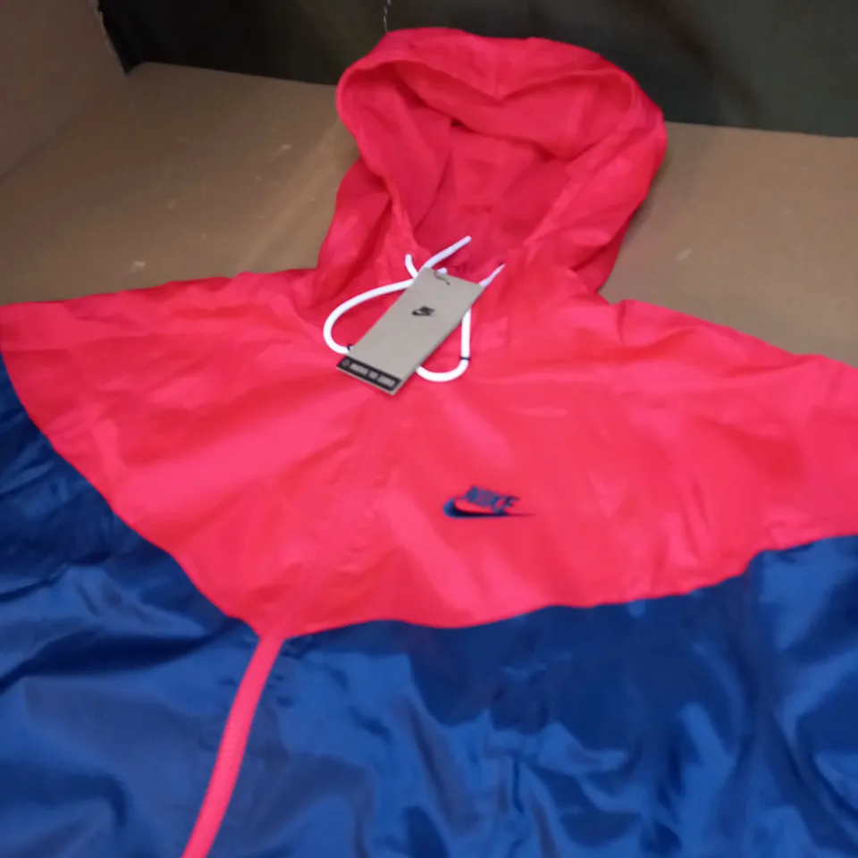 NIKE LOGO ZIPPED JACKET SIZE S
