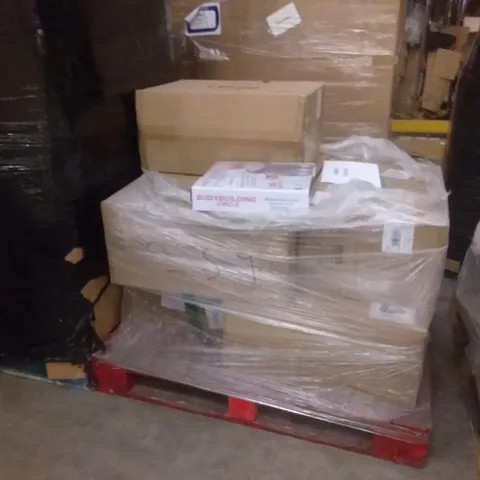PALLET OF 6 BOXED LEJOY LD20 ROBOT VACCUM CLEANERS AND BODYBUILDING CIRCLE