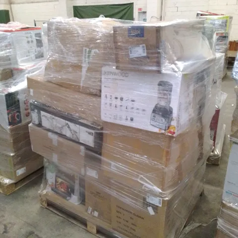 PALLET OF APPROXIMATELY 31 UNPROCESSED RAW RETURN HOUSEHOLD AND ELECTRICAL GOODS TO INCLUDE;