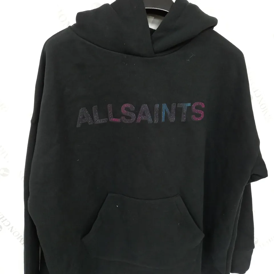 ALL SAINTS SHADOW ETIENNE HOODIE SIZE M