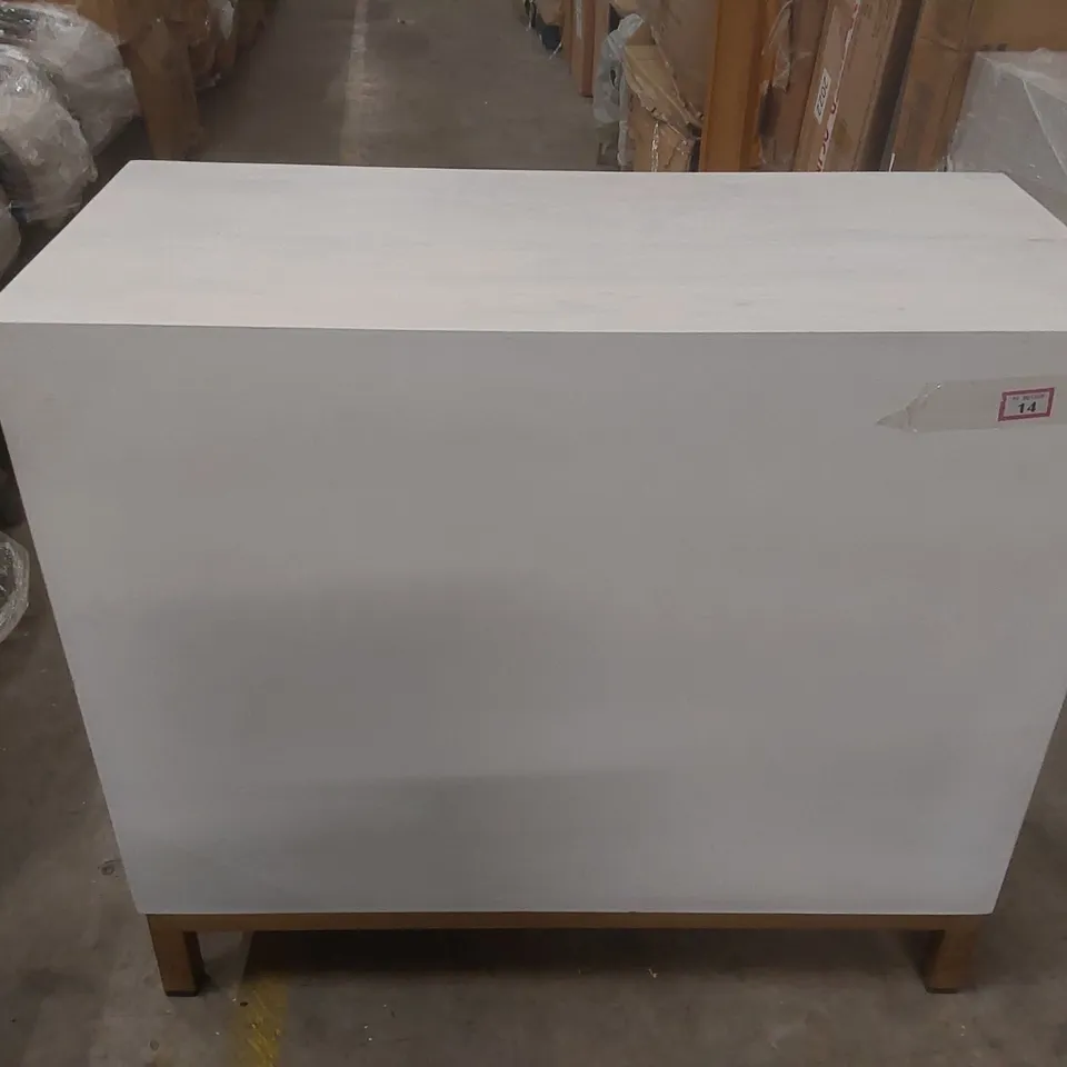 ATKIN AND THYME CHEVRON CHEST OF DRAWERS