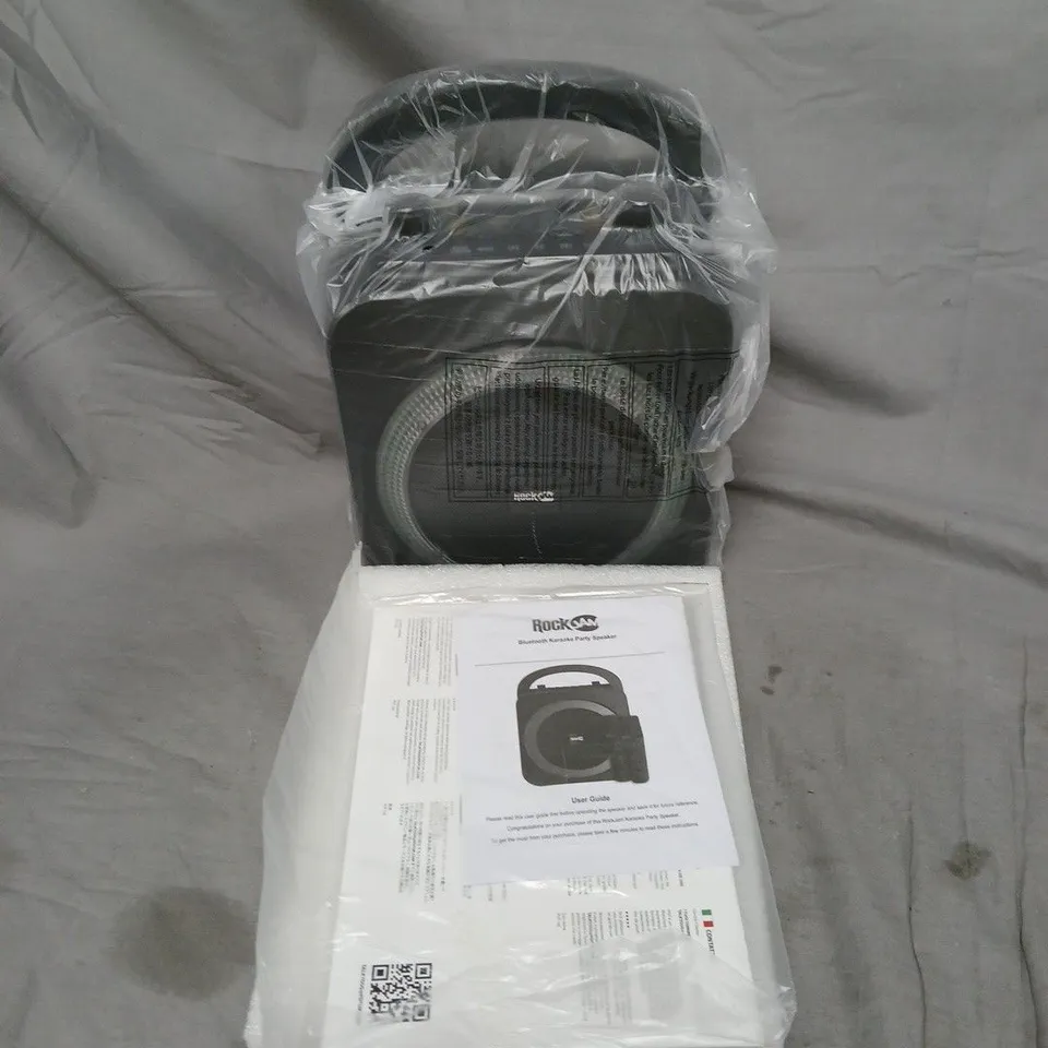 BOXED ROCKJAM PARTY SPEAKER 2024 MODEL PS150PL BLACK