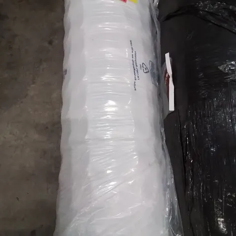 QUALITY BAGGED AND ROLLED SERENITY COMFORT COIL SPRING AND ECO-FOAM HYBRID 135CM DOUBLE MATTRESS 