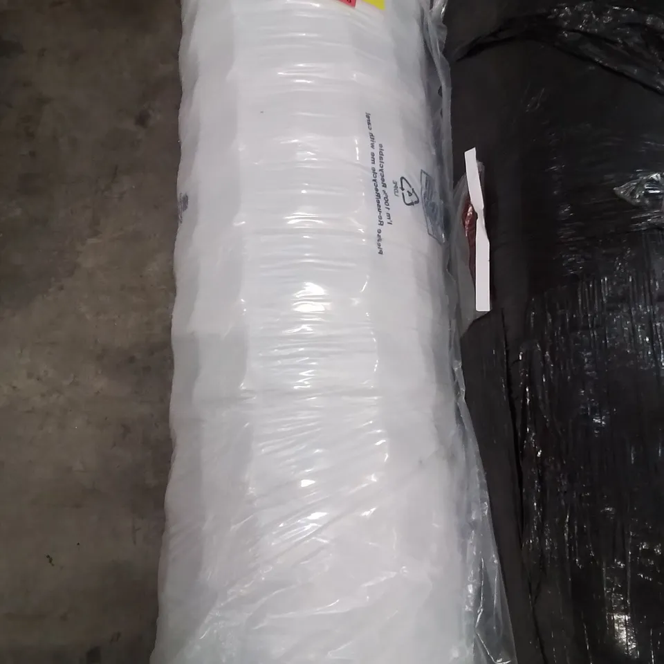 QUALITY BAGGED AND ROLLED SERENITY COMFORT COIL SPRING AND ECO-FOAM HYBRID 135CM DOUBLE MATTRESS 