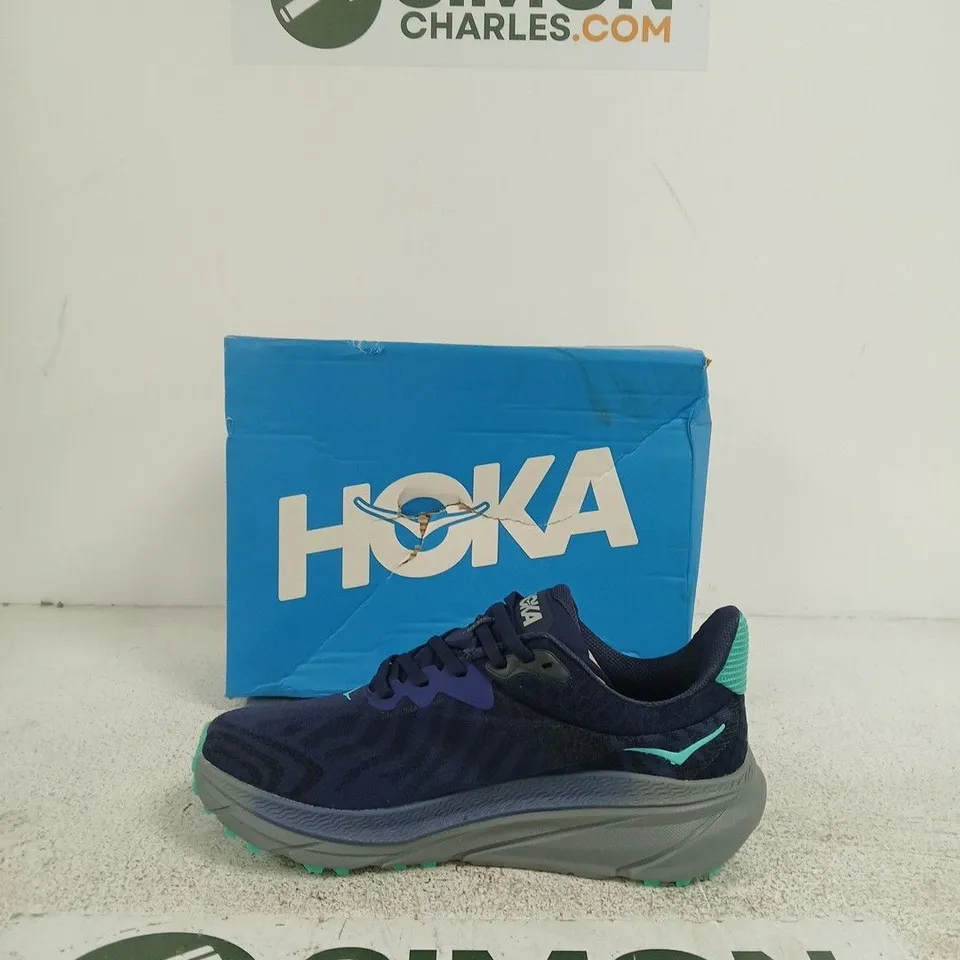 HOKA CHALLENGER ATR 7 – MEN'S RUNNING SHOES, UK 9 (US 9.5), NAVY/TEAL